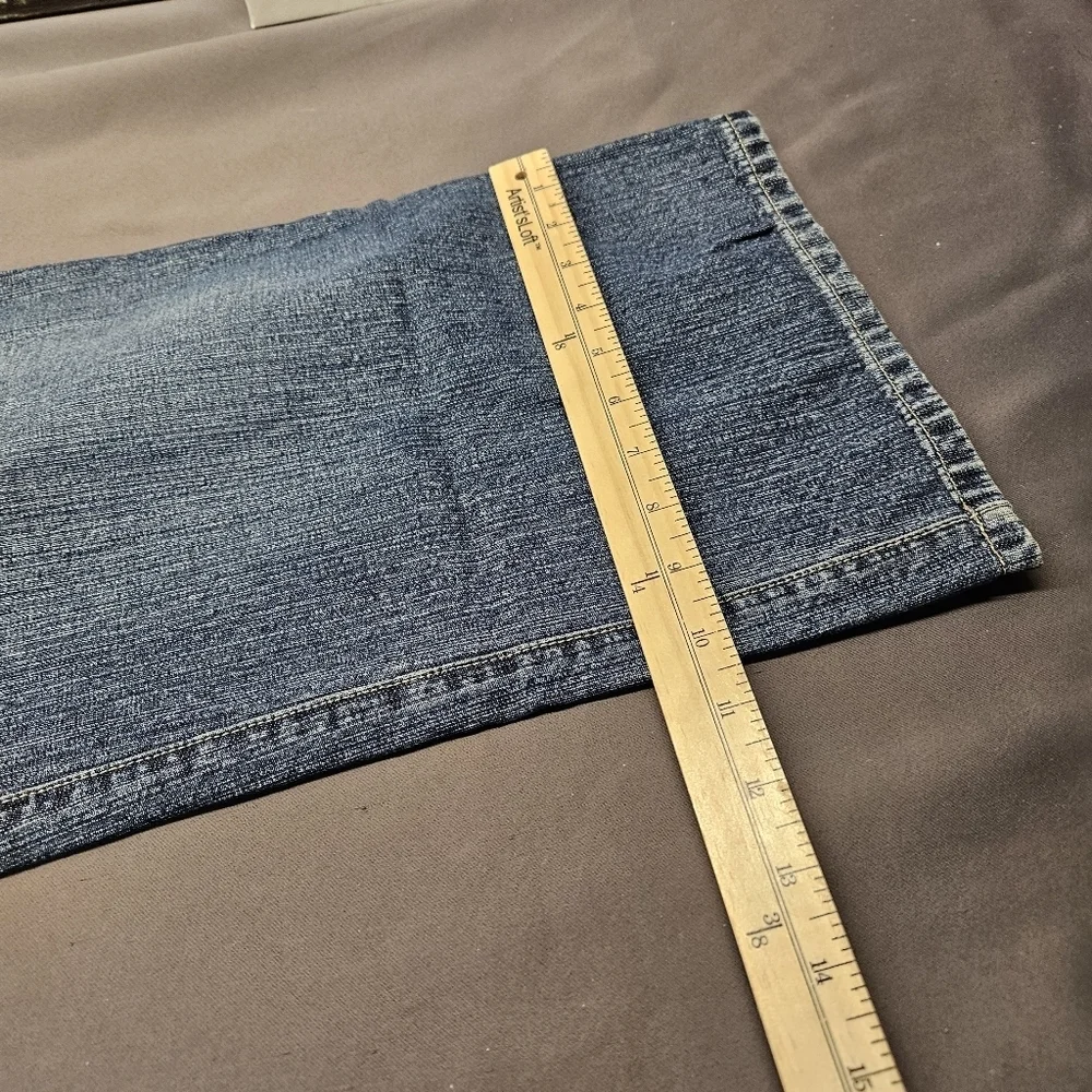 Vintage BAD BOY Jeans Mens 34 Baggy Skater Y2K Wide Leg Embroidered Style